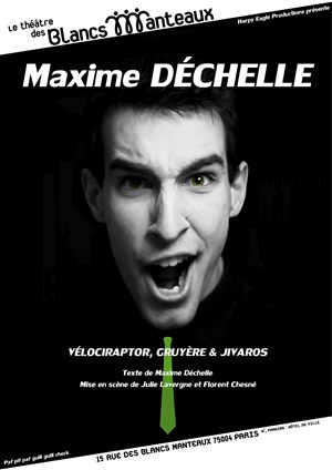 Affiche de Maxime Déchelle dans Vélociraptor, gruyère et Jivaros