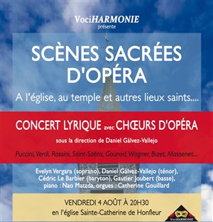 Affiche de Scènes sacrées d'Opéra
