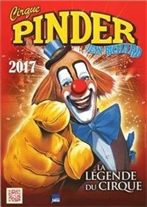 Affiche de Cirque Pinder dans La Légende ! | - La Tranche-sur-Mer