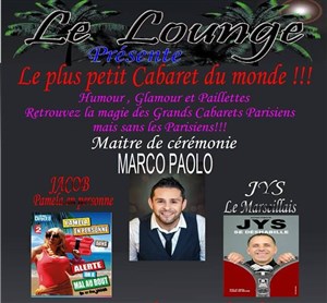 Affiche de Le plus petit cabaret du monde | Dîner-spectacle