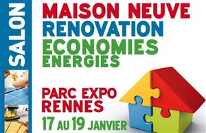 Affiche de Salon de la Maison neuve, de la Rénovation et des Economies d'Energies