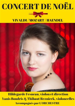 Affiche de Concert de Noël Vivaldi et Mozart