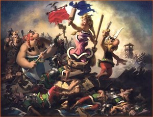 Affiche de Match d'impro France - Belgique