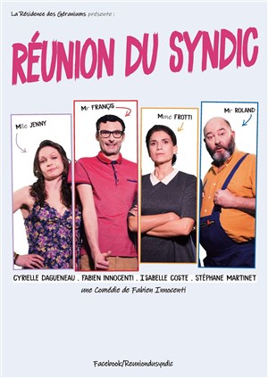 Affiche de Réunion du Syndic