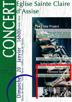 Affiche de The Flûte Project