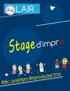 Affiche de Stage découverte de l'impro