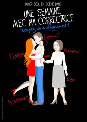 Affiche de Didier Celiset dans Une semaine avec ma correctrice