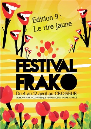 Affiche de Festival frako : le rire jaune | 9ème édition