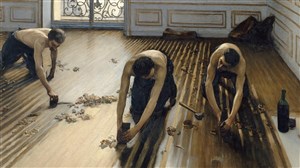 Affiche de Visite guidée : Exposition Gustave Caillebotte, peindre des hommes