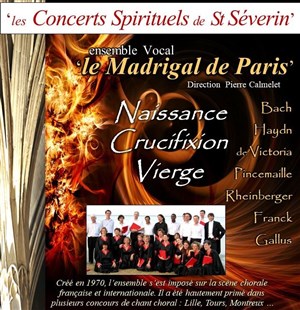 Affiche de Choeur du Madrigal de Paris