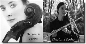 Affiche de Concert violoncelle / flûte traversière