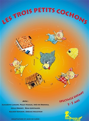 Affiche de Les trois petits cochons