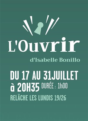 Affiche de L'ouvrir