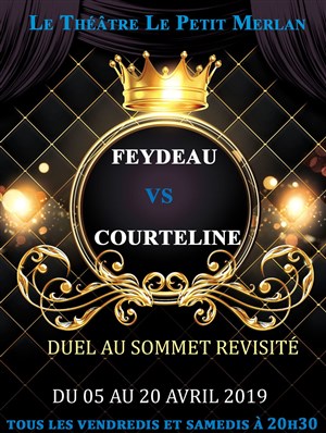 Affiche de Feydeau VS Courteline
