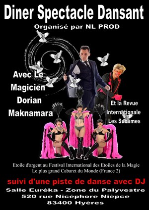 Affiche de Dorian Maknamara | Dîner-spectacle dansant