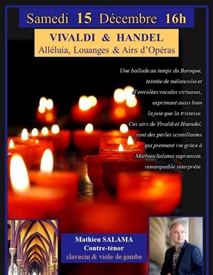 Affiche de Vivaldi & Handel : Alléluia, Louanges & Airs d'Opéras rares