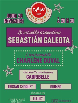 Affiche de Tango Music-Hall