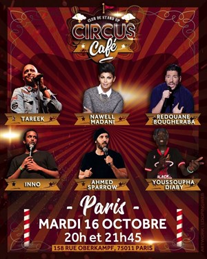 Affiche de Circus Café - Club de stand up