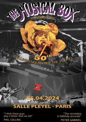 Affiche de The Musical Box présente Genesis