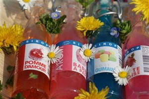 Affiche de Goûters littéraires au Parc de Sceaux : cocktail de mots
