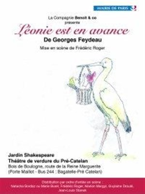 Affiche de Léonie est en avance