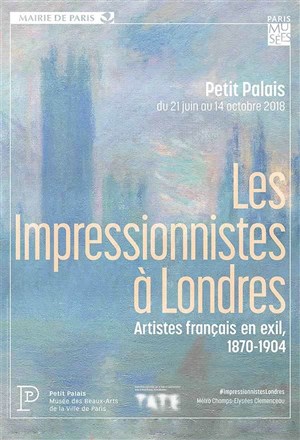 Affiche de Visite guidée : Les impressionnistes à Londres | par Hélène Klemenz