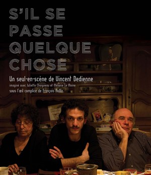 Affiche de Vincent Dedienne dans S'il se passe quelque chose