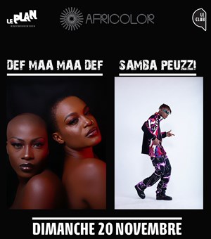 Affiche de Africolor : Semba Peuzzi + Def Maa Maa Def
