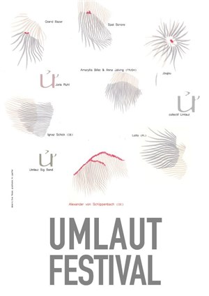 Affiche de Umlaut Festival