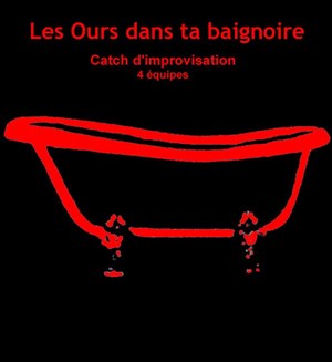 Affiche de Tournoi de catch d'improvisation