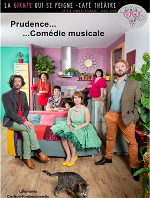 Affiche de Prudence... Comédie musicale