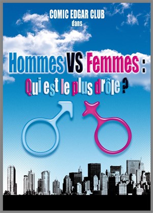 Affiche de Hommes VS Femmes : qui est le plus drôle ? | par Le Comic Edgar Club