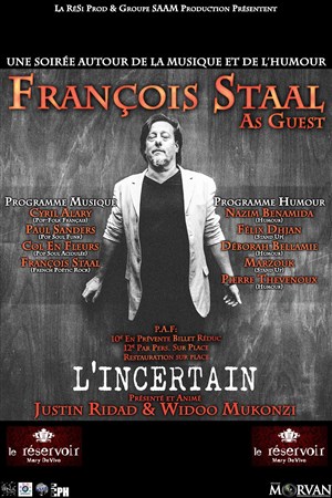 Affiche de Soirée Comedy & Concert