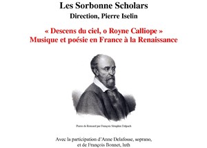 Affiche de Musique et poésie en France à la Renaissance | par Les Sorbonne Scholars