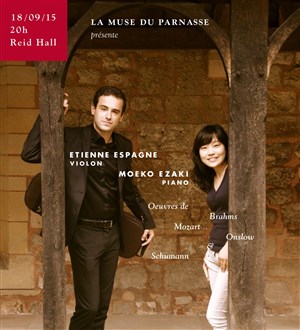Affiche de Récital pour violon et piano