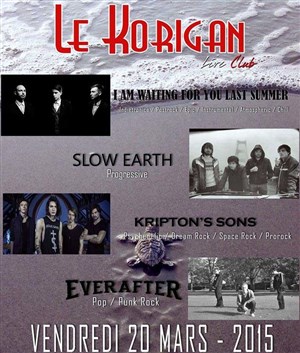 Affiche de Everafter + I am waiting for you last summer + Krypton's sons + Slow earth