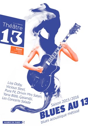 Affiche de Les Concerts Salade jouent du blues