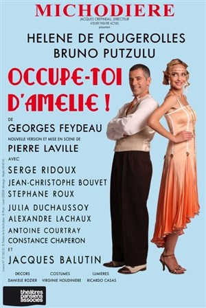 Affiche de Occupe-toi d'Amélie | avec Hélène de Fougerolles et Bruno Putzulu | Les dernières
