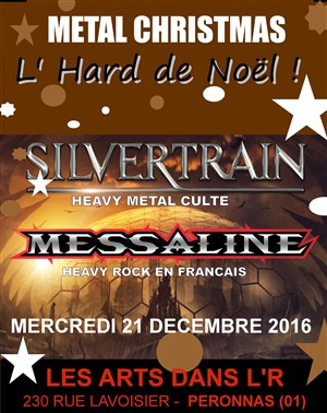 Affiche de L'hard de Noël - metal christmas