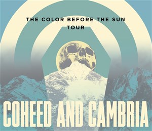 Affiche de Coheed and Cambria : The color before the sun tour