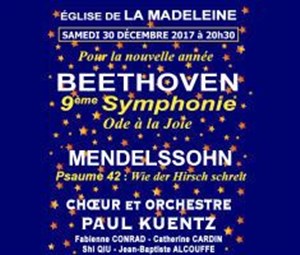 Affiche de Beethoven et Mendelssohn