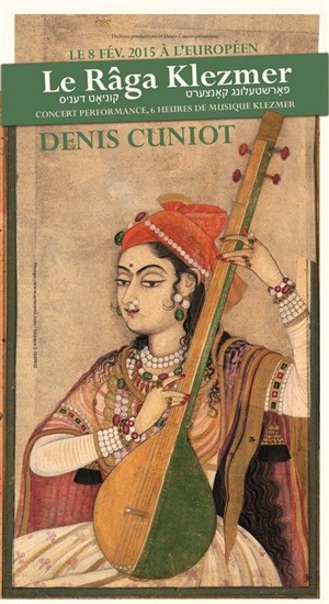 Affiche de Denis Cuniot | Raga Klezmer