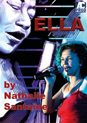 Affiche de Hommage à Ella Fitzgerald par Nathalie Santaine