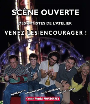 Affiche de Scène ouverte des artistes de l'atelier