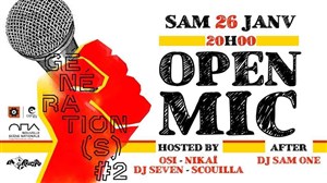 Affiche de Open Mic by La Ruche