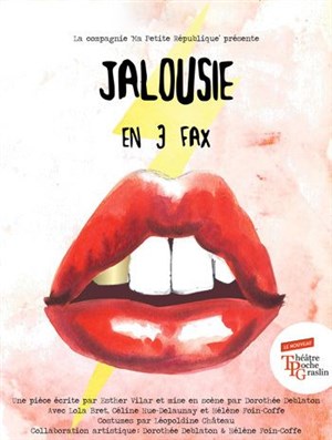 Affiche de Jalousie en 3 fax