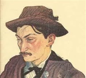 Affiche de Gaston Couté : poèmes d'un gâs libertaire