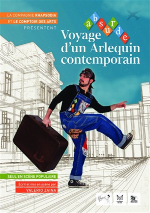 Affiche de Voyage absurde d'un Arlequin contemporain