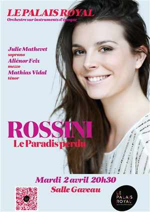 Affiche de Rossini, Le Paradis perdu