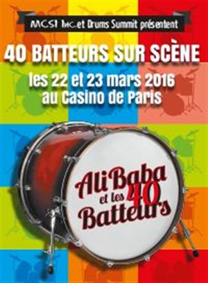 Affiche de Ali Baba et les 40 batteurs